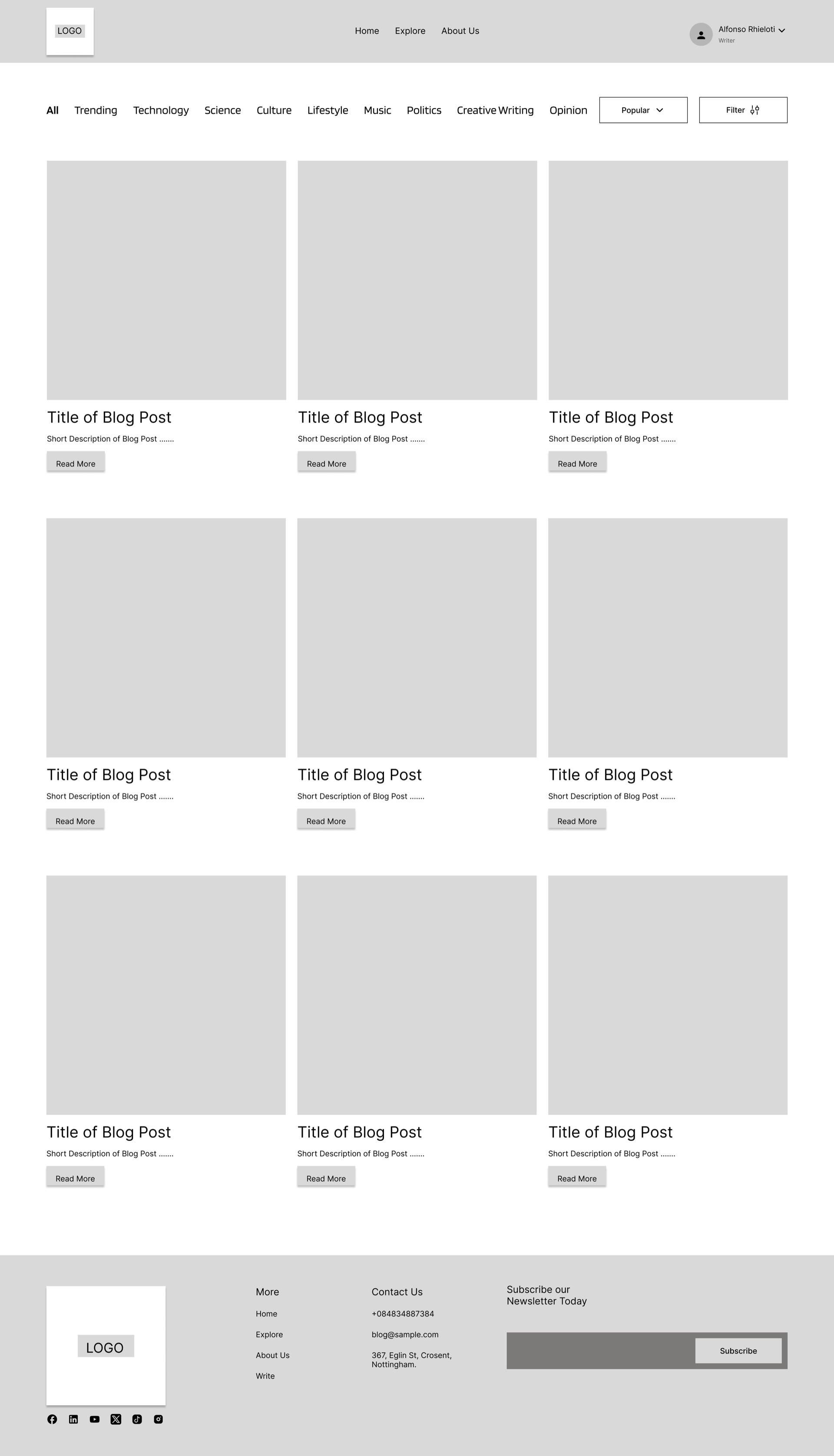 Wireframe 1